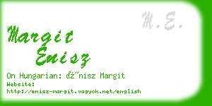 margit enisz business card